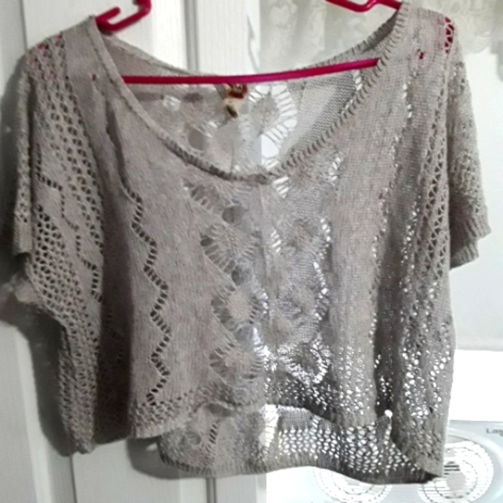 Mudd, Women's Knit Crop Top, Size M